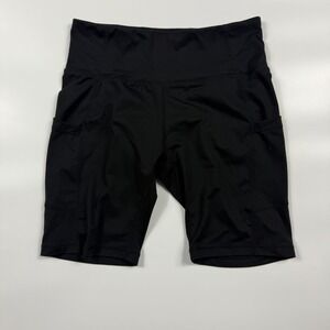 Baleaf Sports Bicycle Shorts Women's Medium Black Athletic Running High Waist
